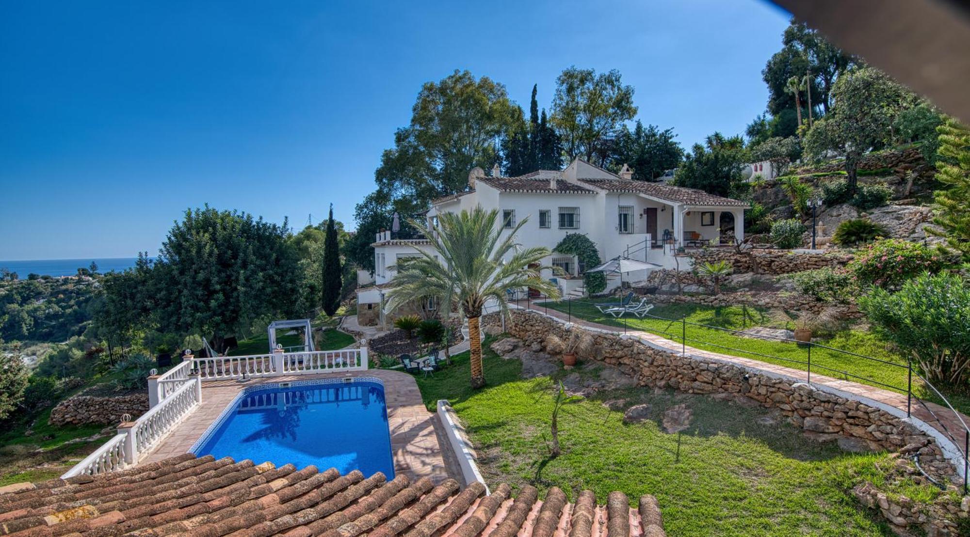Villa Morera Bed & Breakfast Frigiliana Extérieur photo